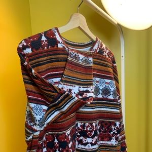 ZARA Female Jumper Sweater Hippie Style